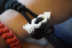Hipster Arrow Paracord Loop end