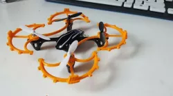 Hubsan x4 warship prop guards