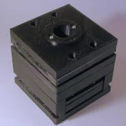 Injection Mold Assembly for Sinterit Logo