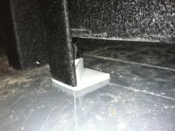 Integrated slider pad for Gorilla Rack