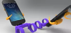 iPhone Bull horn mount!