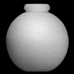 Japanese Porcelain Grenade (VCU_3D_1490)
