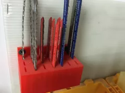 jig saw blades organiser