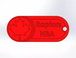 Key Chain-NBA Raptors