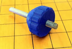 Knob with Encased Hex Nut