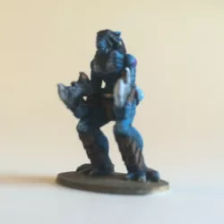 L'Thondra the Dragonborn Warrior