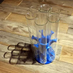 (large) test tube stand (up to 7 test tubes)