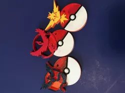 legendary pokemon keychains