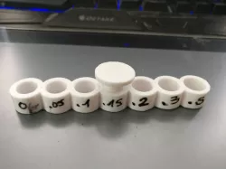 light tolerance/clearance test