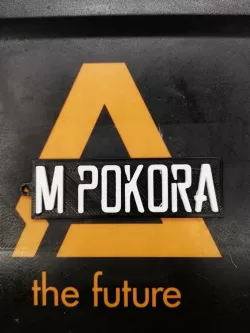 m Pokora keychain