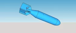 M38A2 100 pound practice bomb