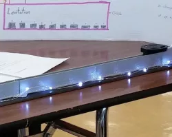 Magnet Maglev Train and Tracks