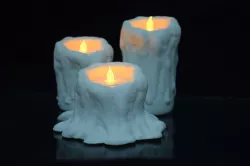 Melting Candle Tea Light Candle Holders
