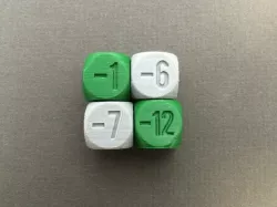 Negative Integer Dice