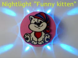 Nightlight "Funny kitten"