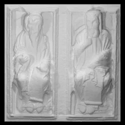 Obadiah and Saint Thomas from the Door of Forgiveness