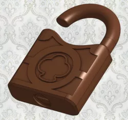 Old Padlock Replica