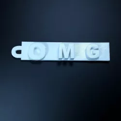 OMG key chain