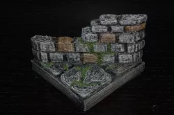 OpenForge Ruined Diagonal Tile