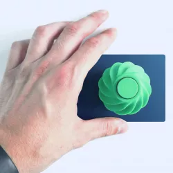 Optical illusion fidget ball