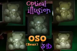 OSO 3D ILUSIÓN OPTICA(optical illusion)