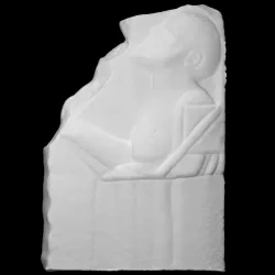Part of a grave stele