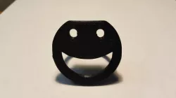 Phone stand smiley face