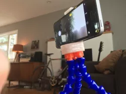 Phone Tripod (updated to fit most phones!)