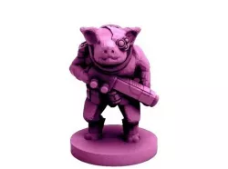 Pigman Commando (18mm scale)