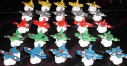 Planes on a cloud for the boardgame "L`Aèropostale"