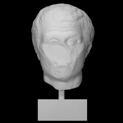 Portrait head of the poet Menander