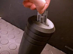 Razor Blade Bin - safe place to put used razor blades