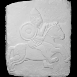 Reliefs from Tell Halaf - Mounted Soldier