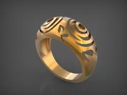 Rings Flowers STL