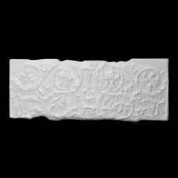 Roman decorative floral panel from San Pietro in Montorio