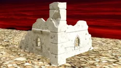 Ruin Corner WH40k scale