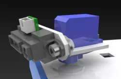 Sharp IR Sensor Servo Bracket