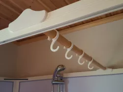 Shower cabin hook accessories