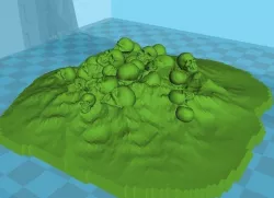 Skull pile