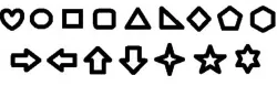 Small shapes