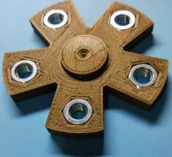 SPINNER M8 HEX NUT