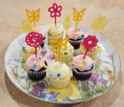 Spring Flowers, Butterflies and Bees Multi Purpose Picks