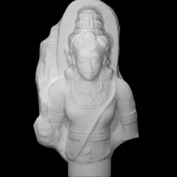 Standing Deity, possibly Siva