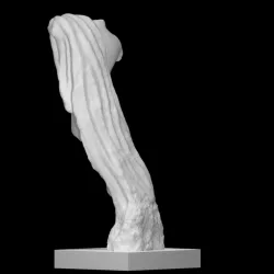 Statuette of a nude man