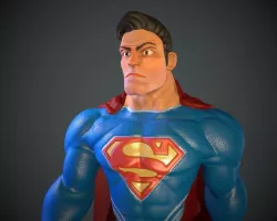 Stylized Superman
