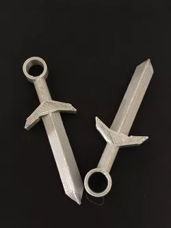 Sword Keychain