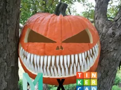 Teeth kit for pumpkins