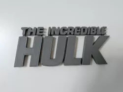 The Incredible Hulk Logo (Marvel)