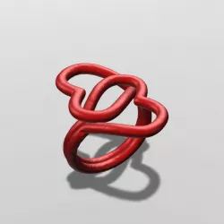 Twisted Hearts Ring