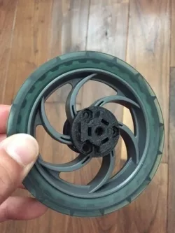 Vex to stepper motor adapter hub